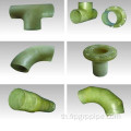 FRP ที่ทนต่อการกัดกร่อน FRP GRP PIPE FITTINGS FRP หน้าแปลน